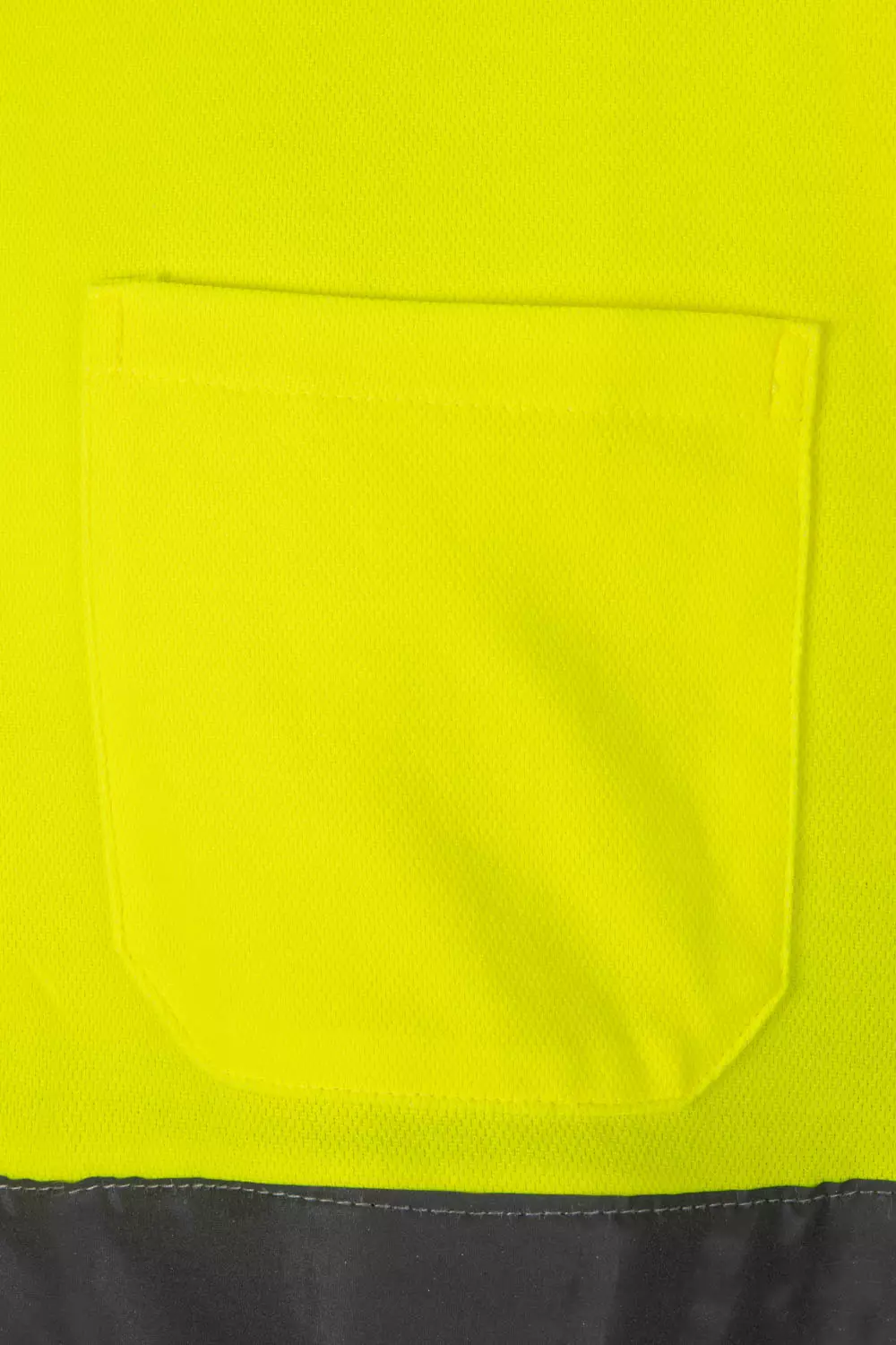 Velilla 305513-08-20-1, High-Vis Short Sleeve Polo Shirt, Grey/Hi-Vis Yellow, image 3