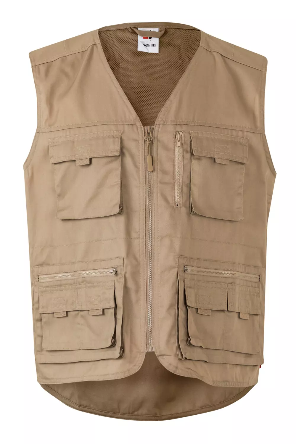 Velilla 105901-46, Work Vest, Sand Beige