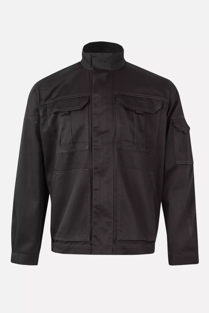 Velilla 106002S-00, Work Jacket, Black, image 1, gallery thumbnail