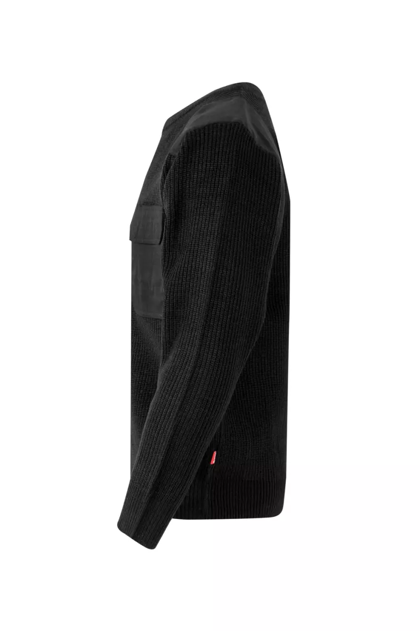 Velilla 100-00, Arbeitspullover, Schwarz, image 2, gallery thumbnail