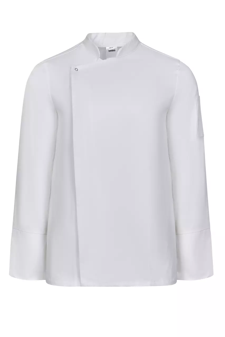 Velilla 405204-07, Long Sleeved Chef Jacket, White