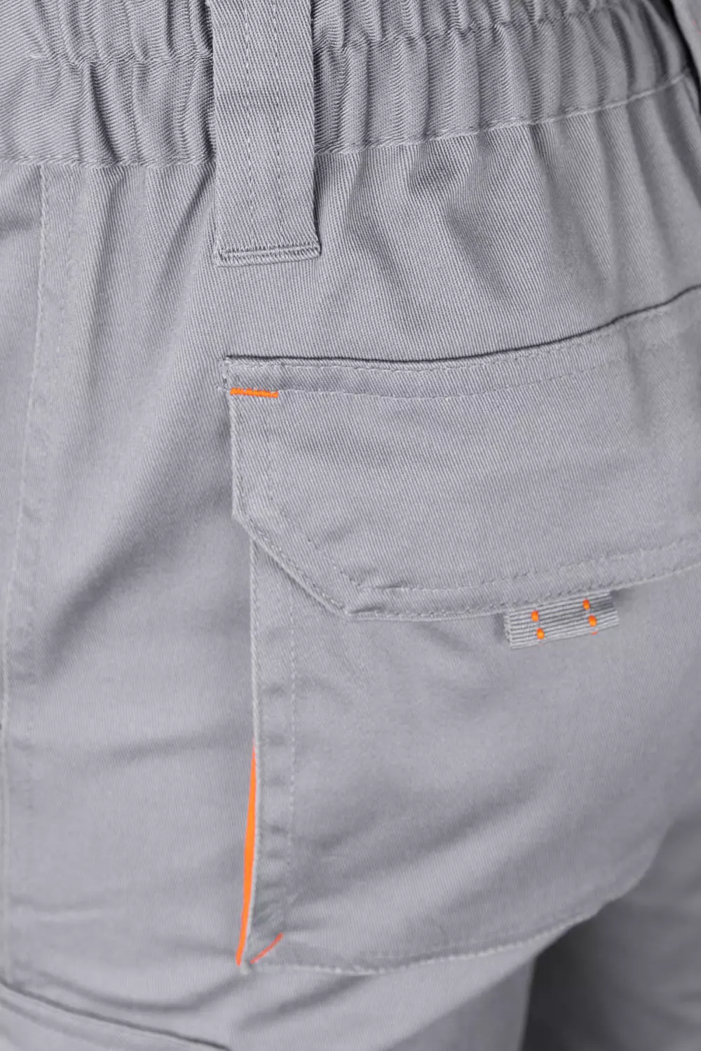 Velilla 103024S-08-16, Work Trousers, Grey/Orange, image 7
