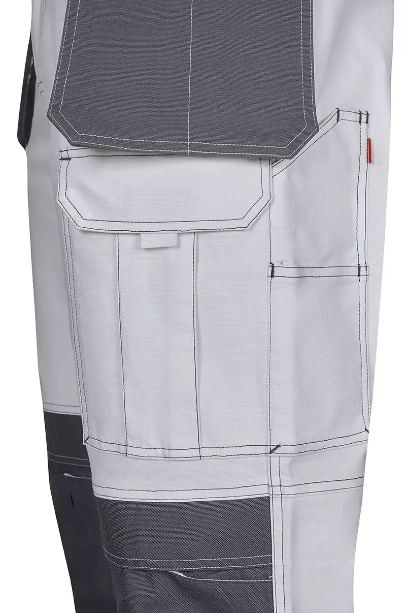 Velilla 103019S-07-08, Work Trousers, White/Grey, image 3