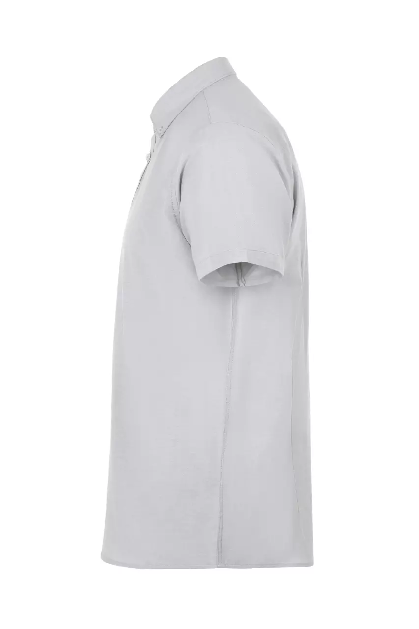 Velilla 405024S-58, Short-Sleeved Work Shirt, Ice Grey, image 1, gallery thumbnail