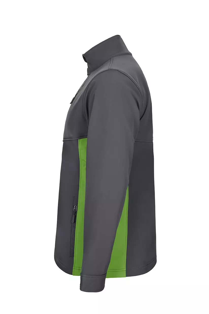 Velilla 106004-08-25, Work Jacket, Grey/Lime Green, image 2