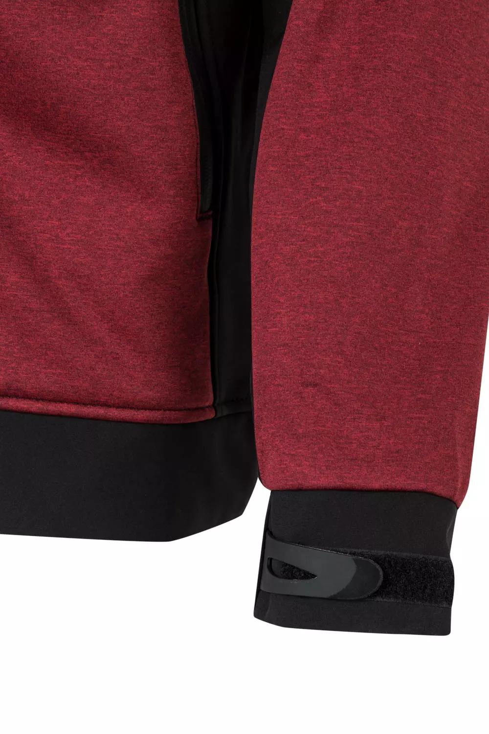 Velilla 206007-77-00, Work Jacket, Heather Maroon/Black, image 3