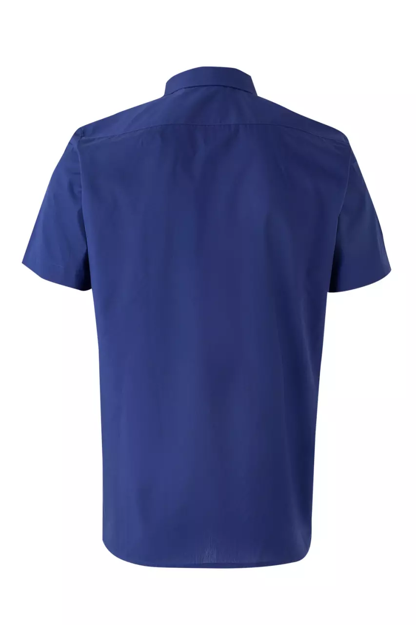 Velilla Short-Sleeved Work Shirt, Royal Blue