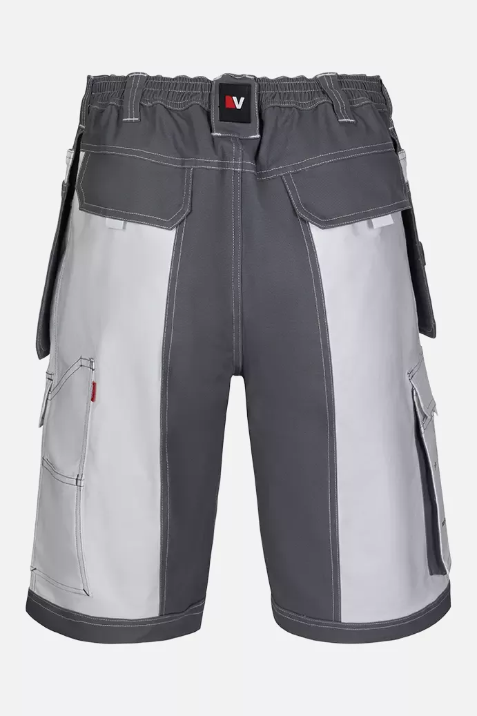 Velilla 103029S-07-08, Work Shorts, White/Grey, image 2