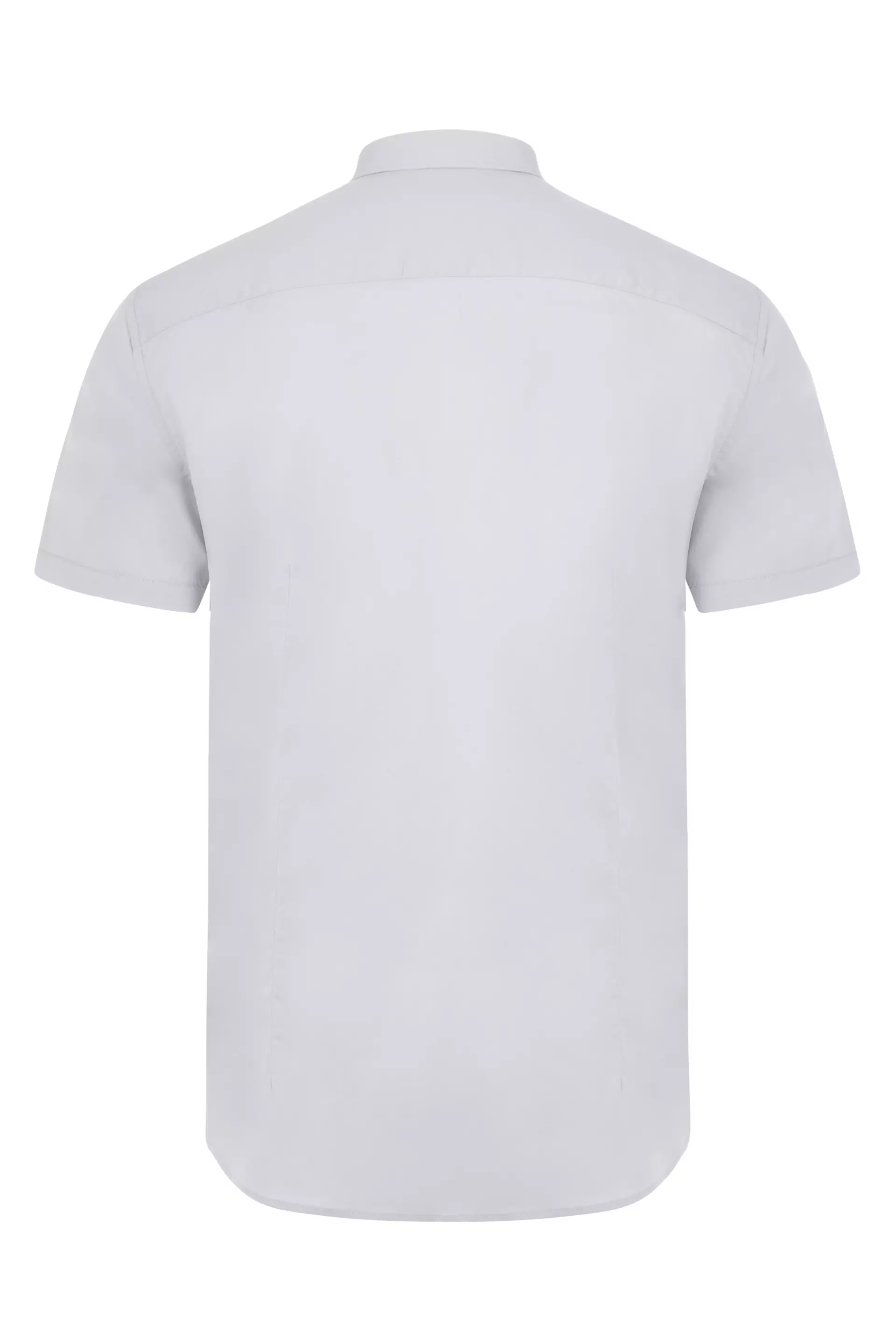 Velilla 405016S-58, Kurzarm-Arbeitshemd, Eisgrau, image 2