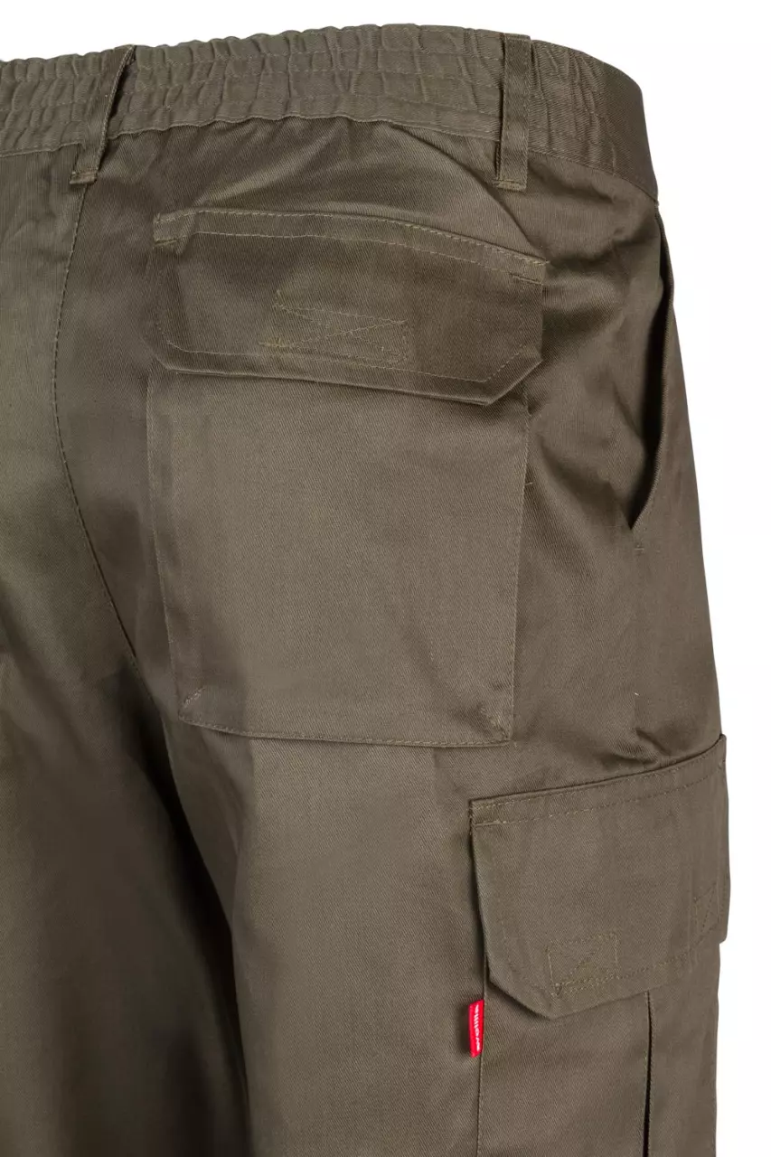 Velilla 345-03, Work Trousers, Khaki Green, image 4, gallery thumbnail