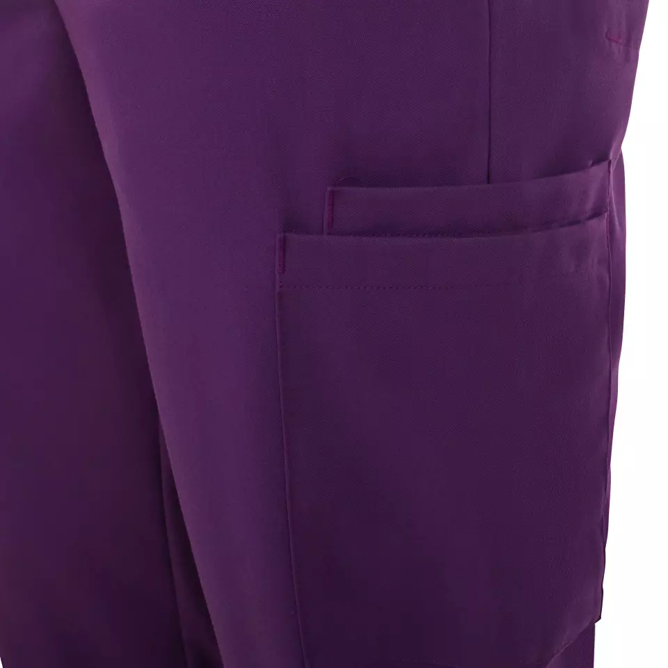 Velilla 533021S-66, Medical Joggers, Plum, image 3, gallery thumbnail