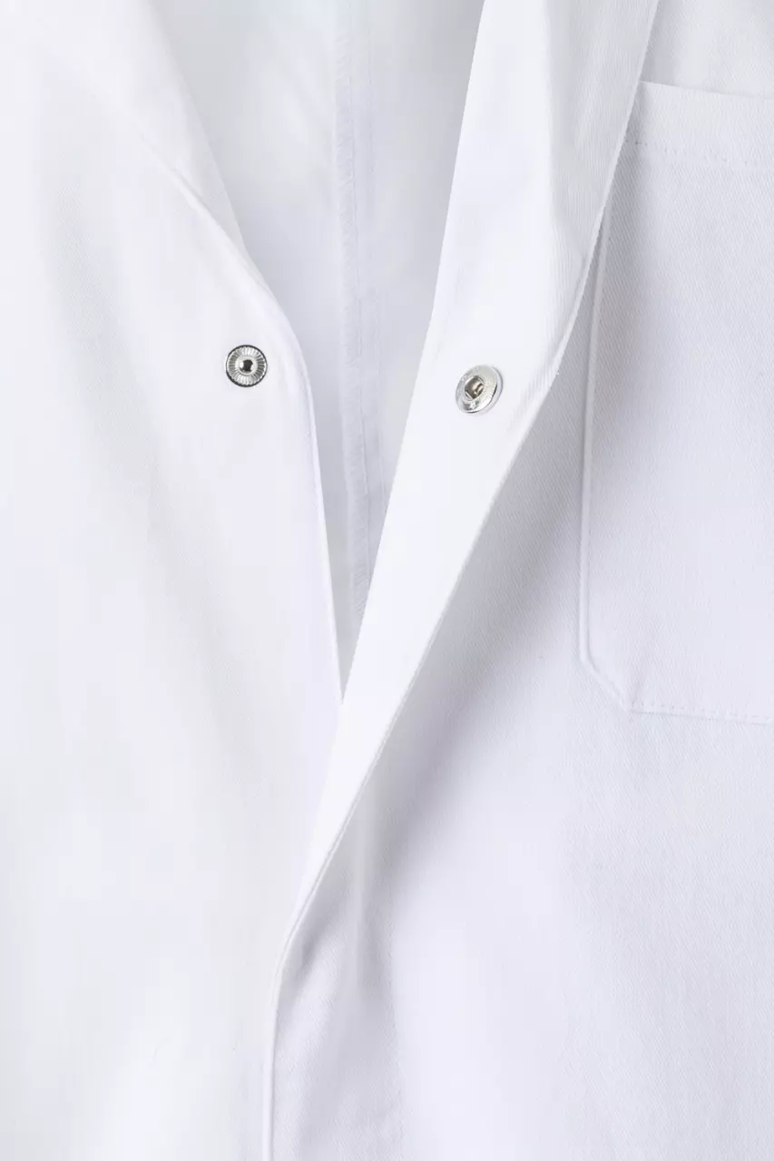 Velilla 539005-07, Work Coat, White, image 5, gallery thumbnail