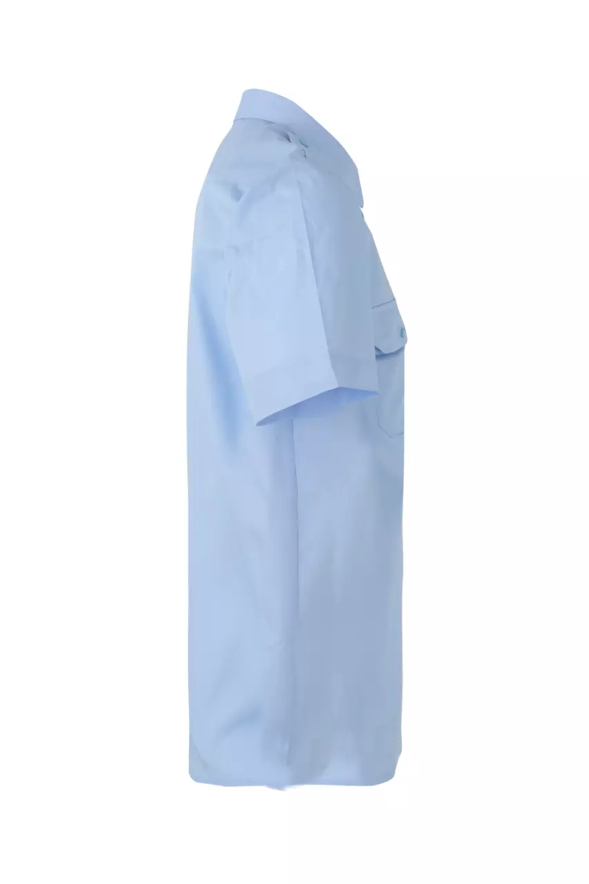 Velilla 532-05, Kurzarm-Arbeitshemd, Hellblau, image 2, gallery thumbnail