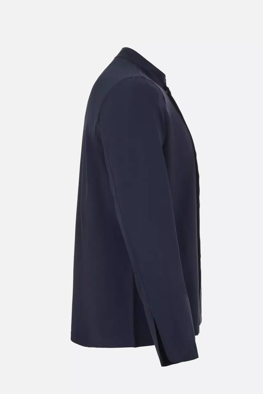 Velilla 405210-61, Long Sleeved Chef Jacket, Navy Blue, image 6, gallery thumbnail