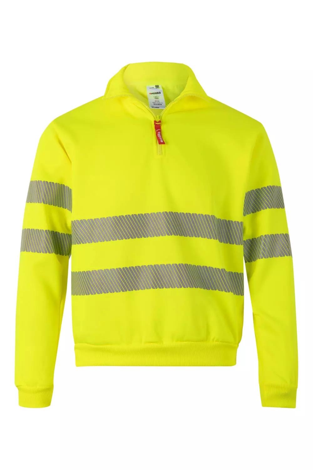 Velilla 305704-20, High-Vis Sweatshirt, Hi-Vis Yellow