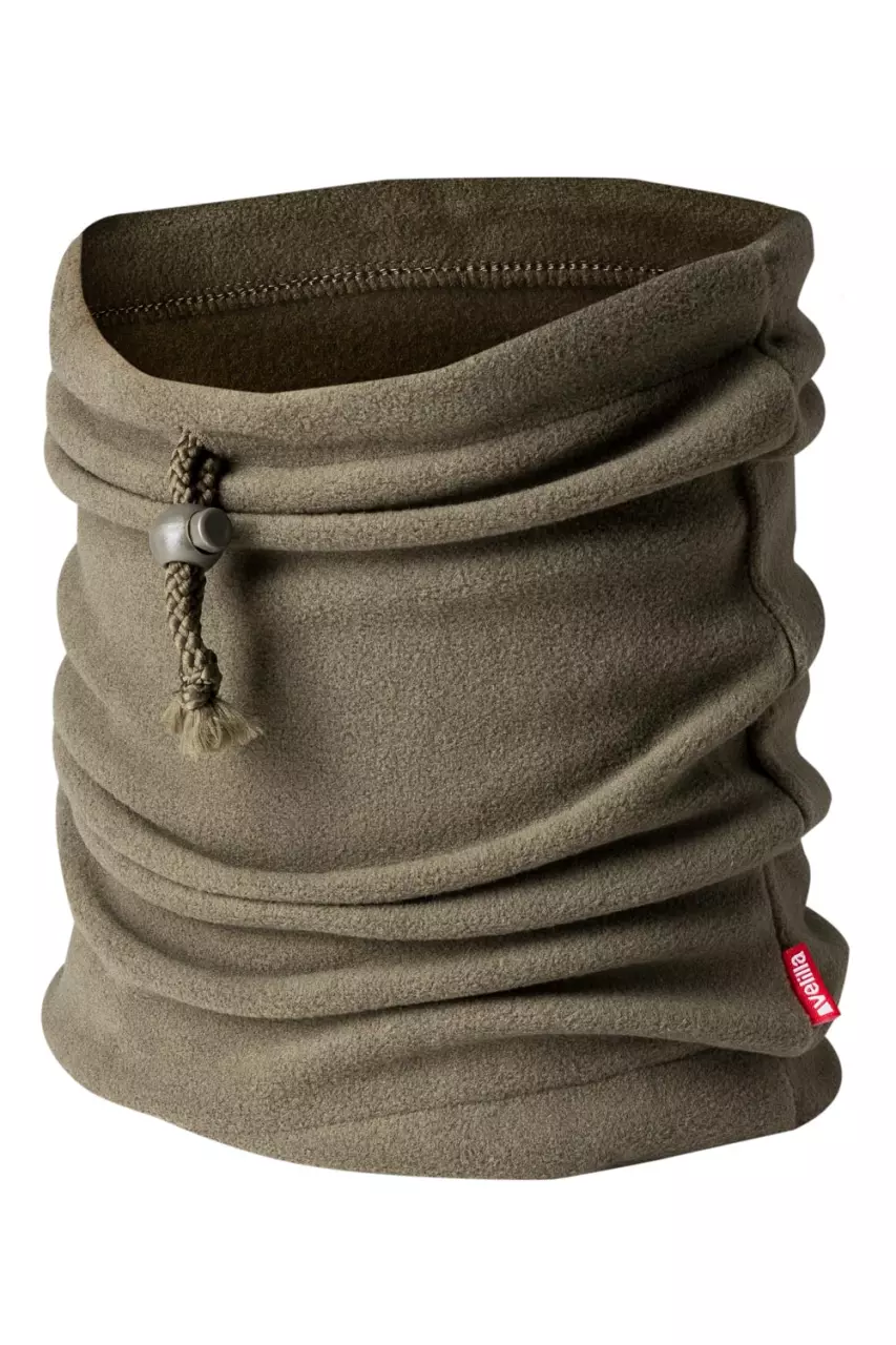 Velilla 204002-03, Fleece Neck Warmer, Khaki Green, image 1, gallery thumbnail