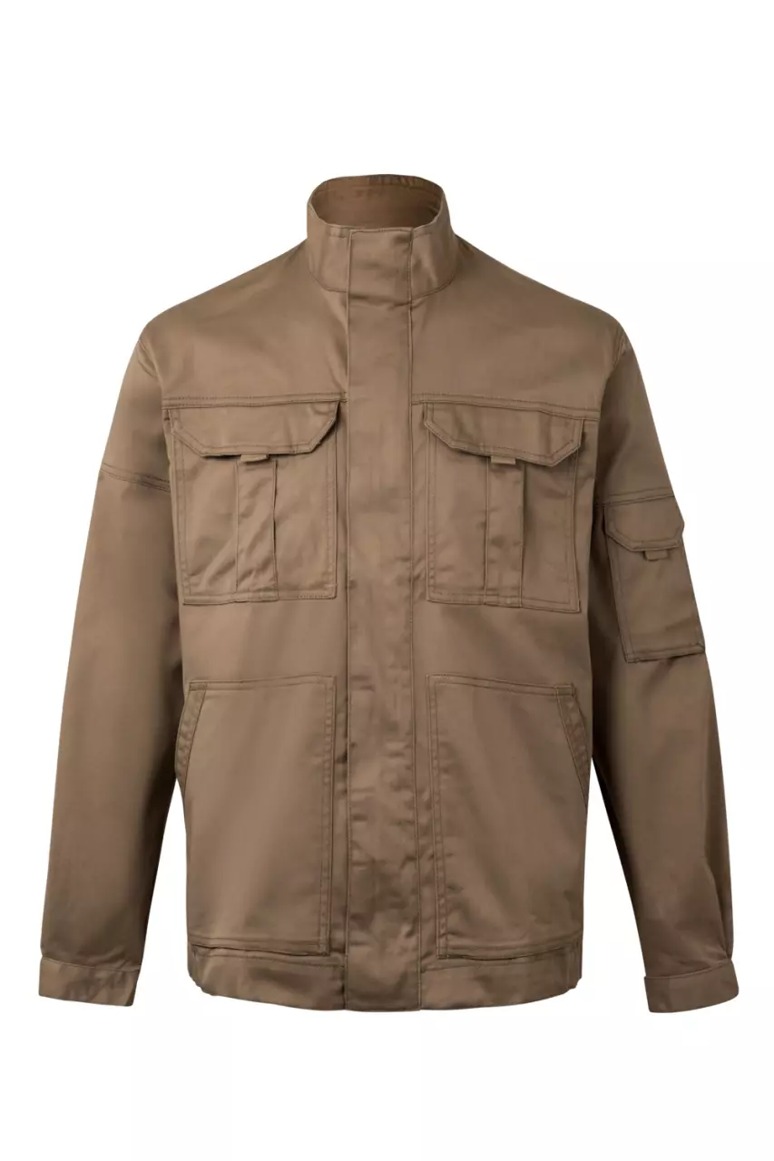 Velilla 106002S-46, Work Jacket, Sand Beige