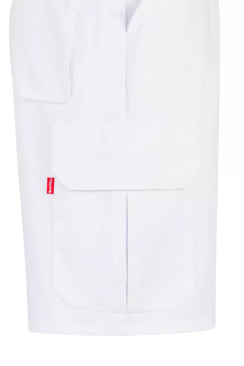 Velilla 344-07, Work Shorts, White, image 2, gallery thumbnail