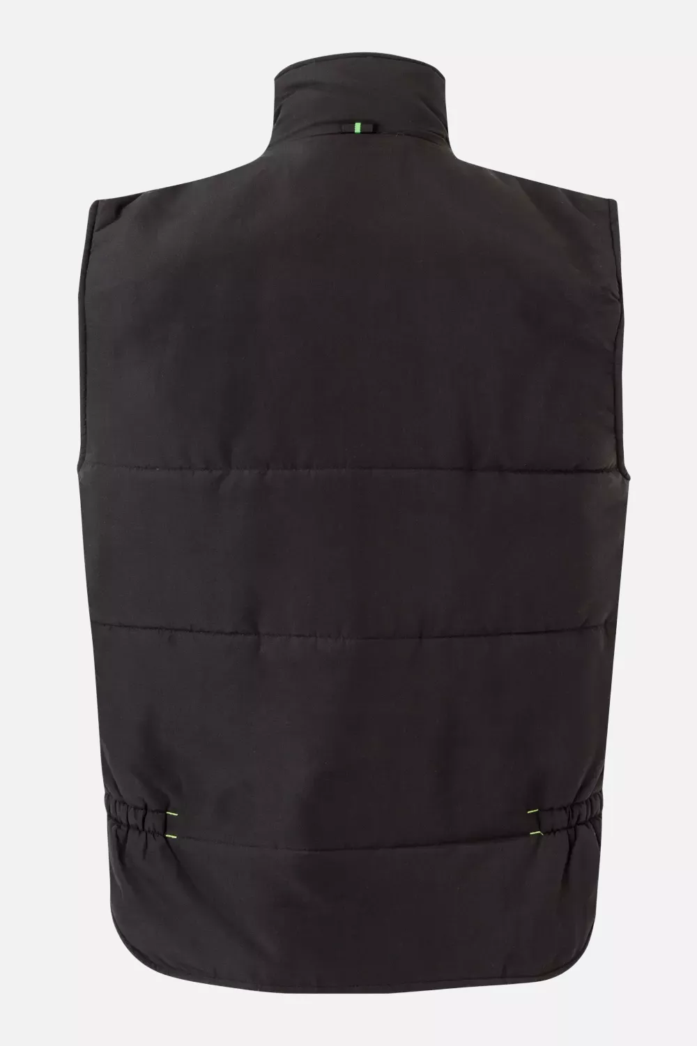 Velilla 205902-00-25, Padded Work Vest, Black/Lime Green, image 6