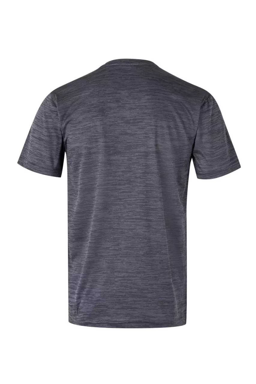 Velilla 105507-78, Work T-Shirt, Heather Dark Grey, image 3, gallery thumbnail