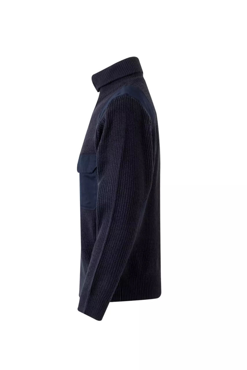 Velilla 101-01, Arbeitspullover, Marineblau, image 2, gallery thumbnail