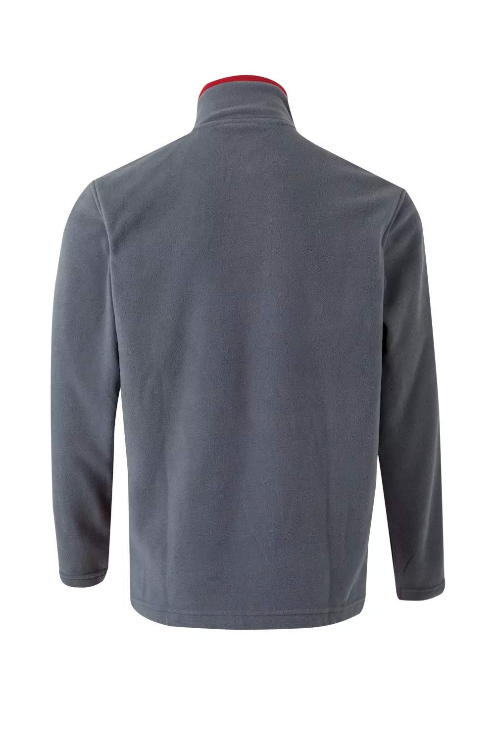 Velilla 201504-08-12, Fleece Jacket, Grey/Red, image 2