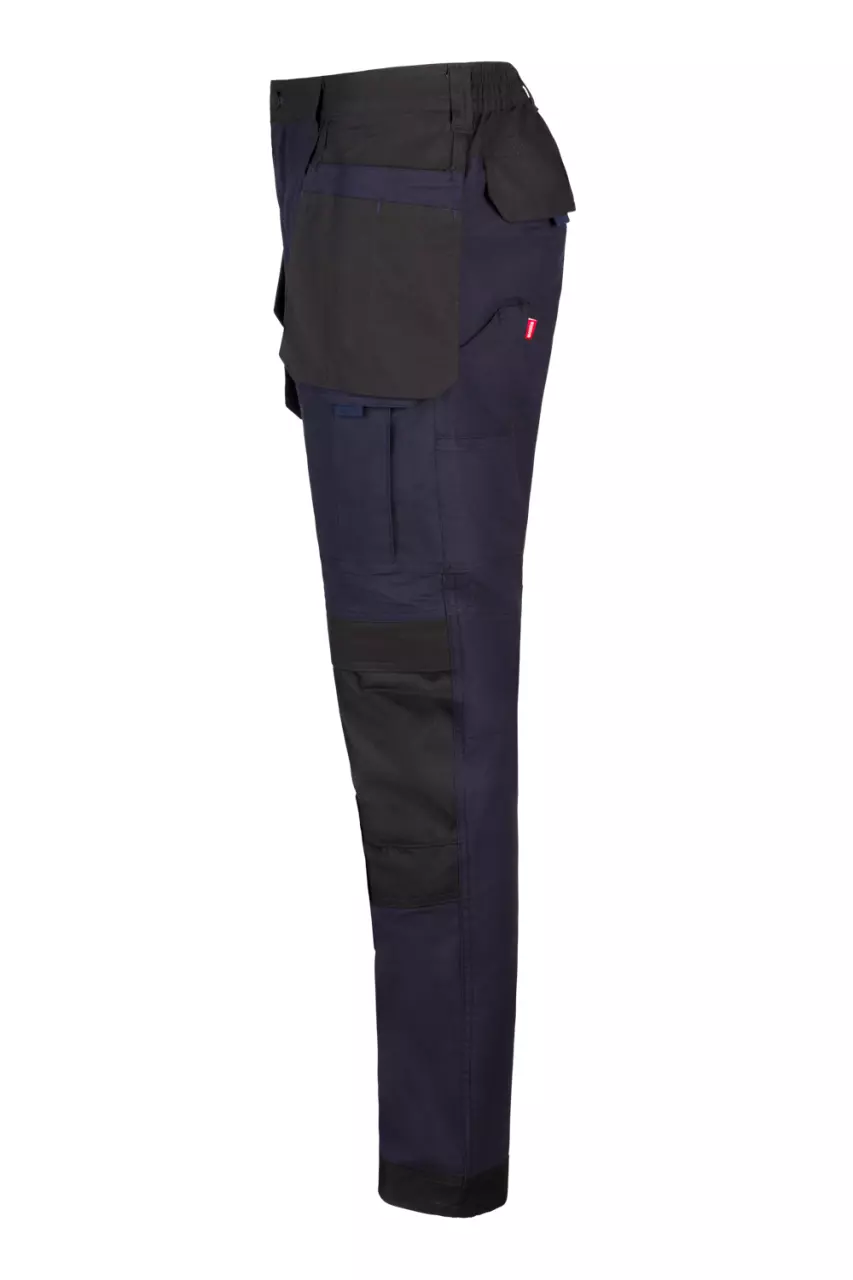 Velilla 103019S-61-00, Work Trousers, Navy Blue/Black, image 4, gallery thumbnail