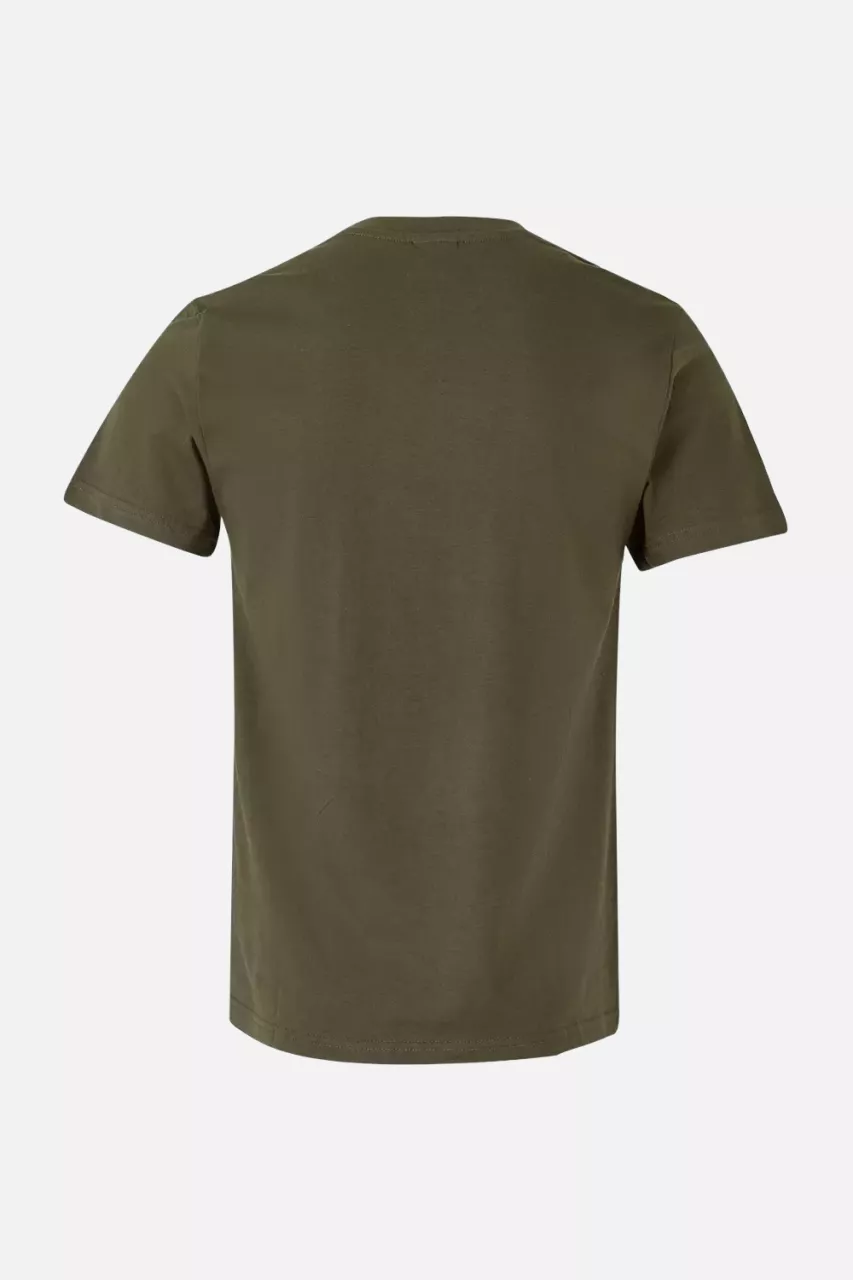 Velilla 5010-03, T-Shirt, Khaki Green, image 2, gallery thumbnail