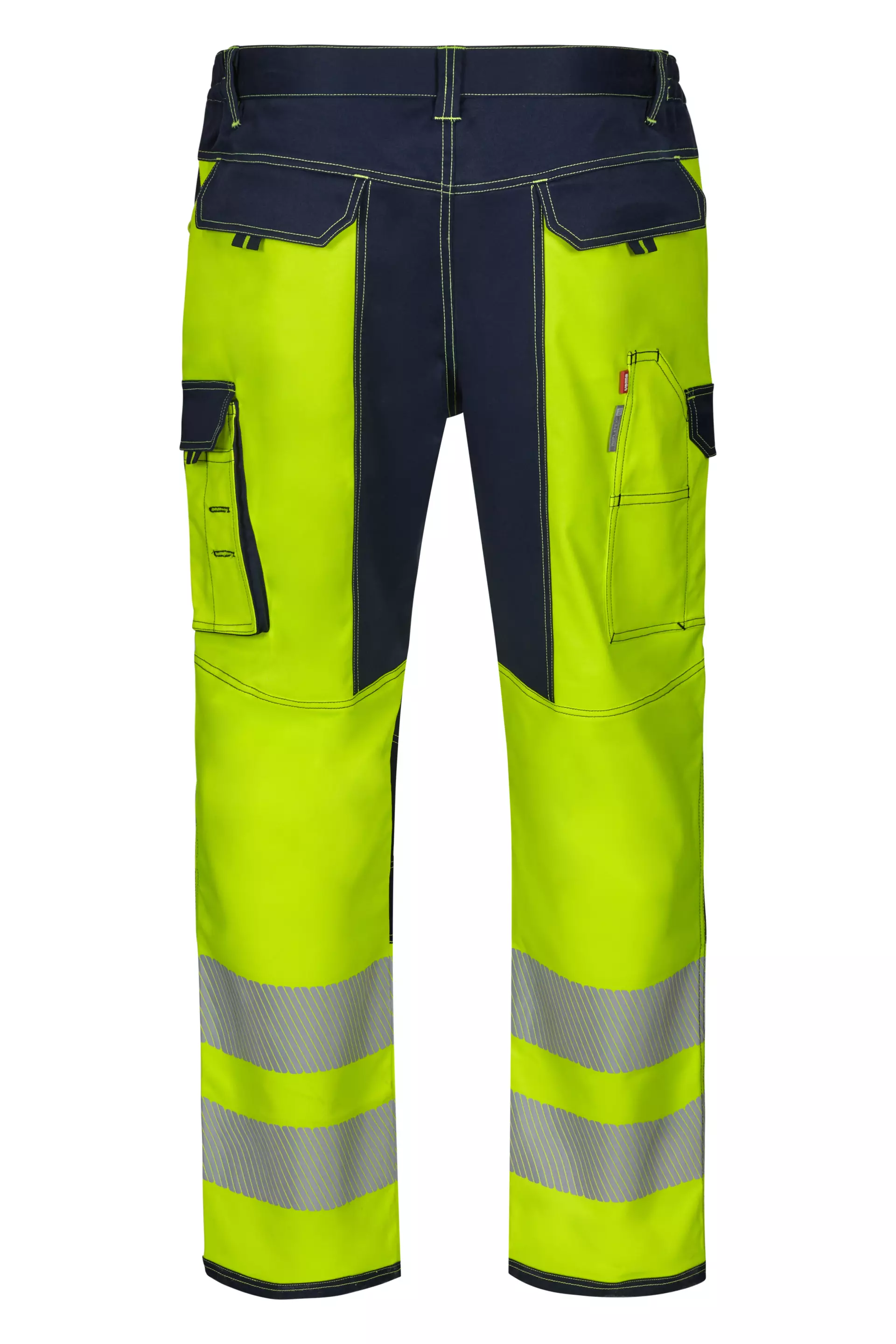 Velilla 303010S-61-20, High-Vis Work Trousers, Navy Blue/Hi-Vis Yellow, image 4