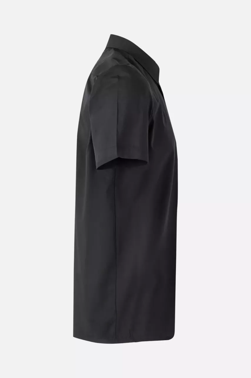 Velilla 531-00, Short-Sleeved Work Shirt, Black, image 3, gallery thumbnail