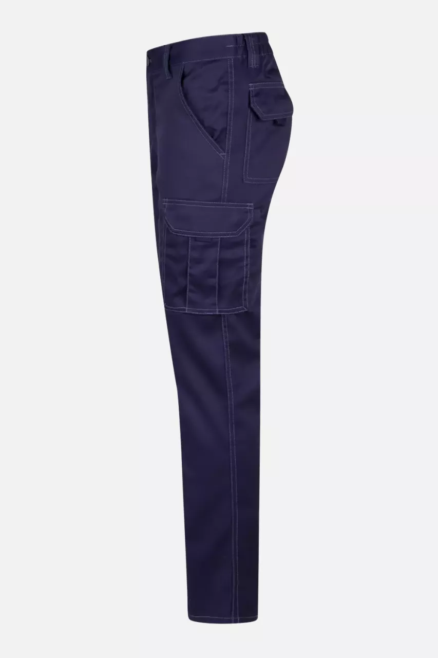 Velilla 103002S-01, Work Trousers, Marine Blue, image 4, gallery thumbnail