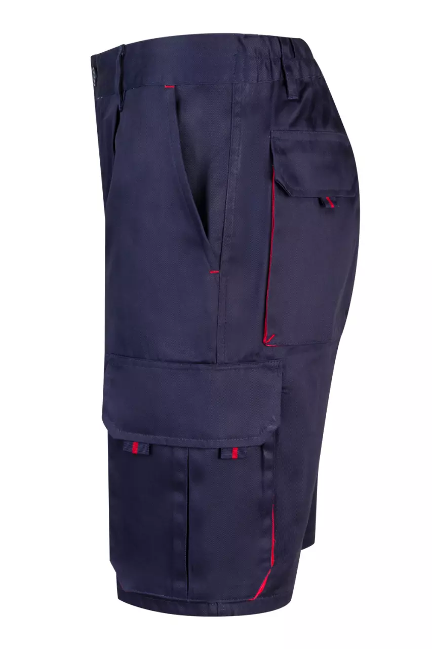 Velilla 103007-01-12, Arbeitsshorts, Marineblau/Rot, image 6, gallery thumbnail