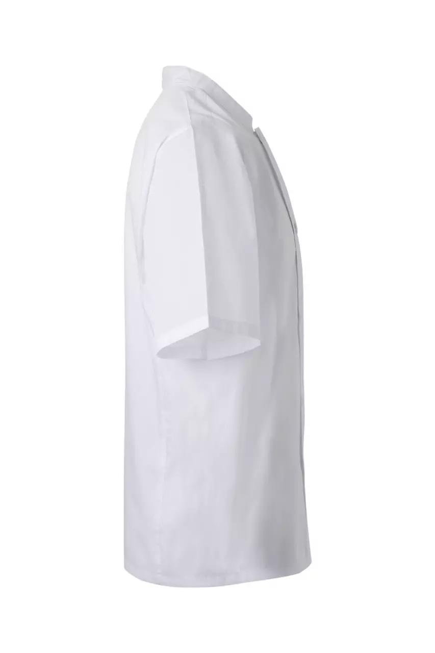 Velilla 405201-07, Short-Sleeved Chef Jacket, White, image 2, gallery thumbnail