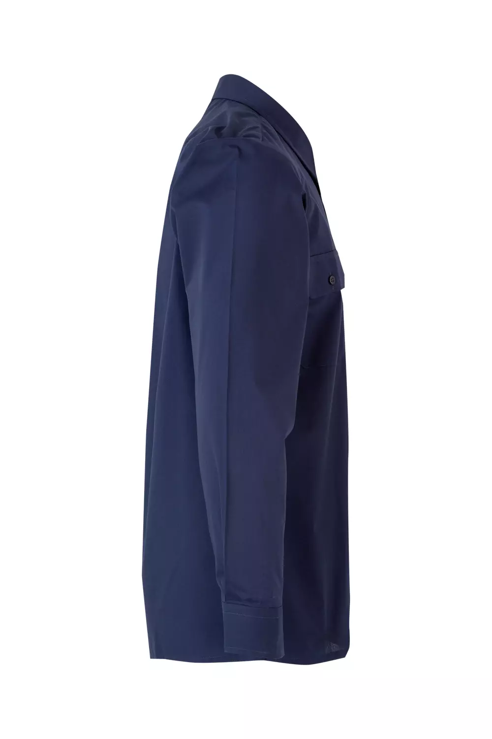 Velilla 520-01, Langarm-Arbeitshemd, Marineblau, image 2