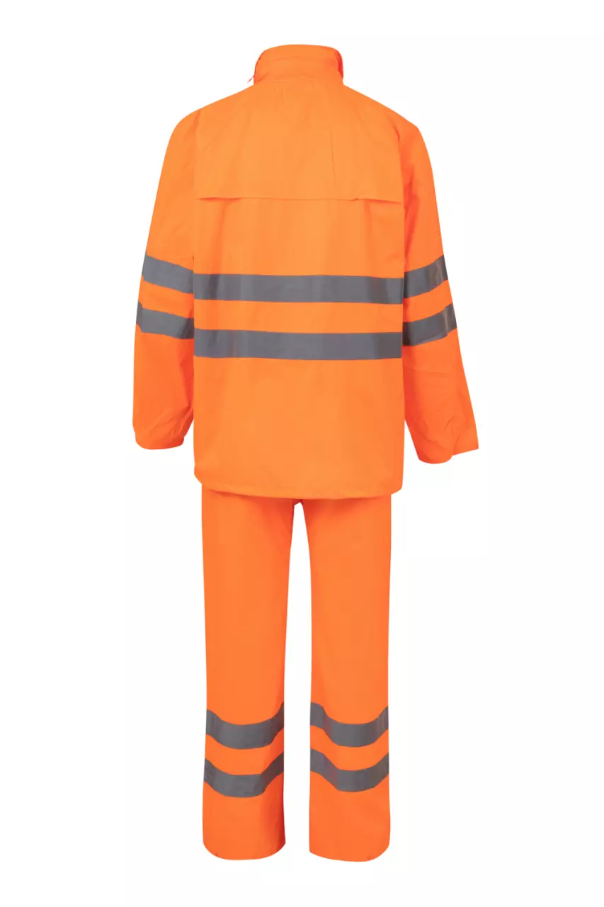 Velilla 189-19, High-Vis Rain Suit, Hi-Vis Orange, image 4, gallery thumbnail