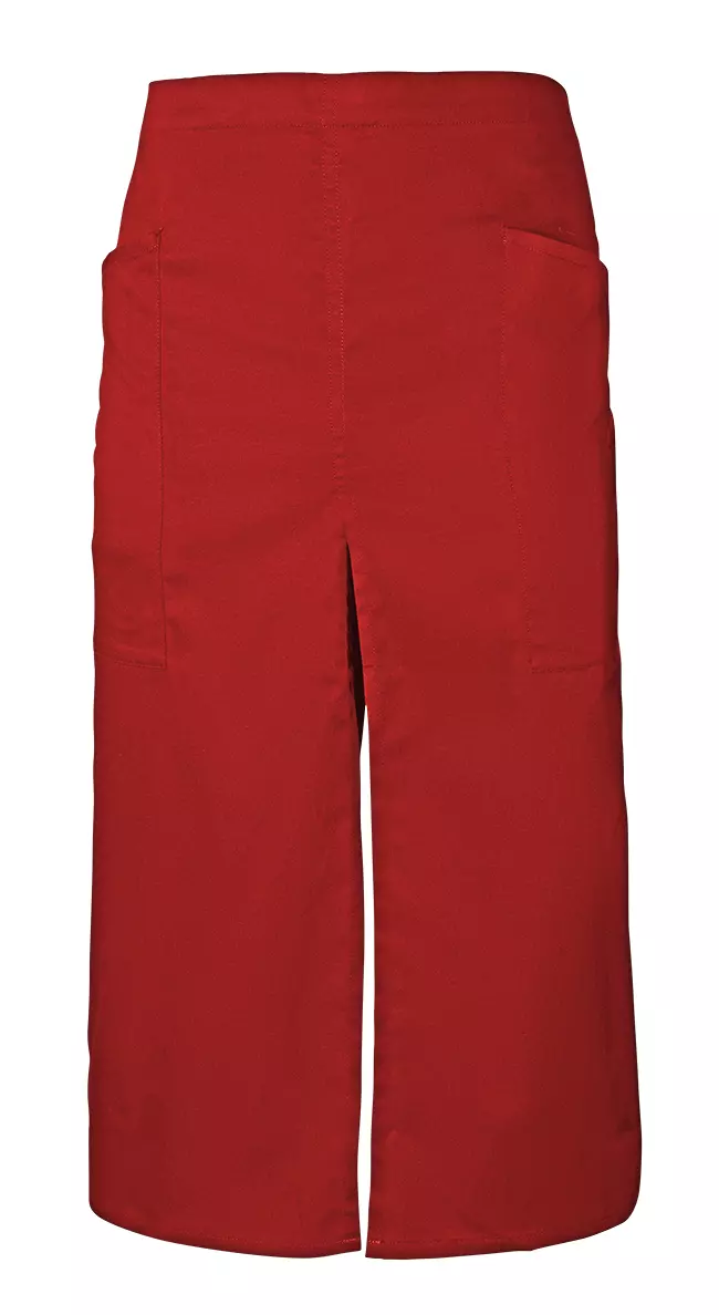 Velilla Work Apron, Coral Red