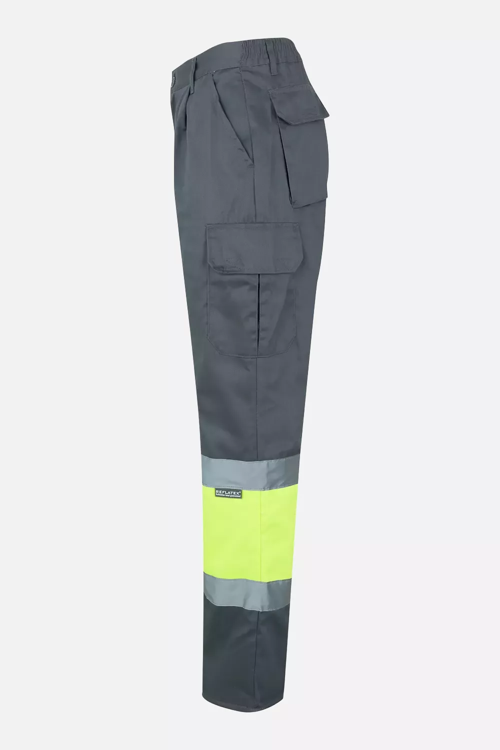 Velilla 0157-08-20-2, High-Vis Trousers, Size 4XL/5XL, Grey/Hi-Vis Yellow, image 6