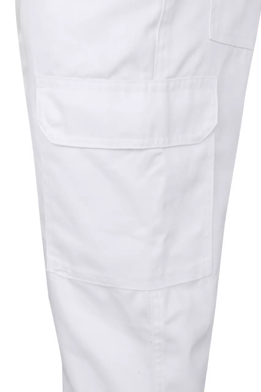 Velilla 103025-07, Work Trousers, White, image 3, gallery thumbnail