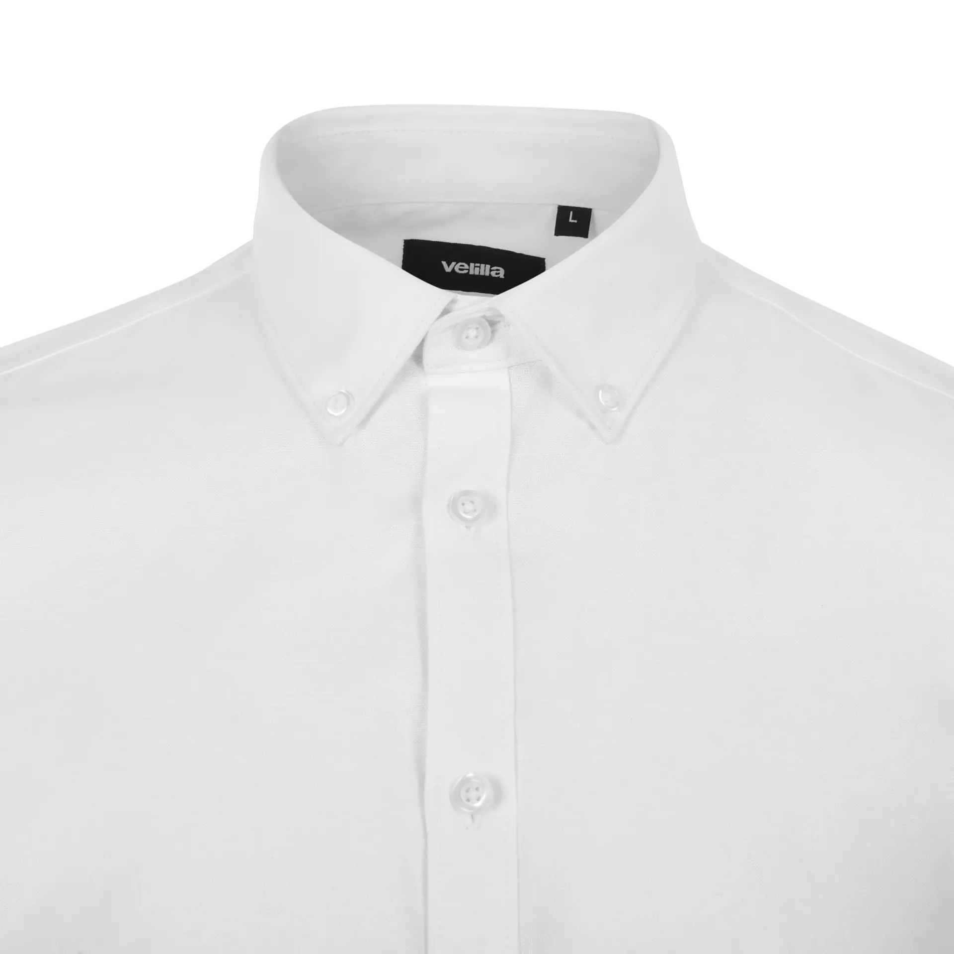 Velilla 405024S-07, Short-Sleeved Work Shirt, White, image 3