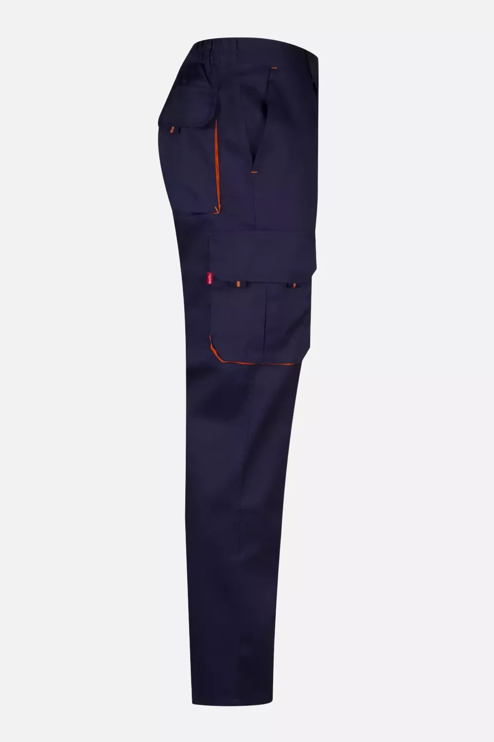 Velilla 103004-01-16, Work Trousers, Marine Blue/Orange, image 4