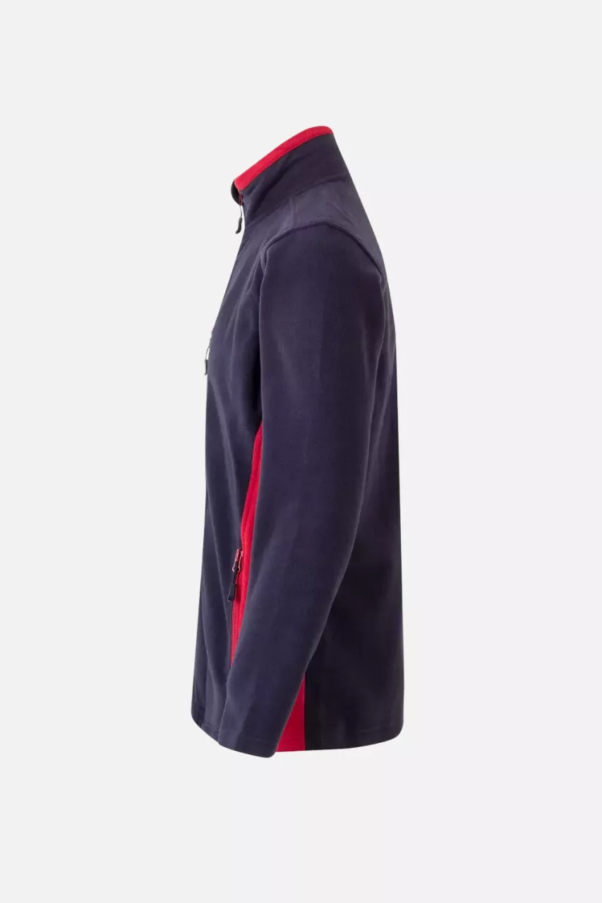 Velilla 201504-61-12, Fleecejacke, Marineblau/Rot, image 2, gallery thumbnail