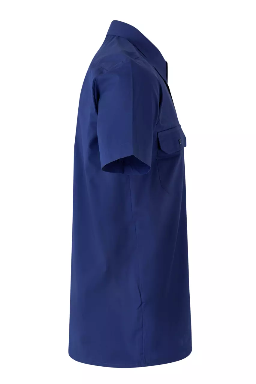 Velilla 522-09, Kurzarm-Arbeitshemd, Königsblau, image 2, gallery thumbnail