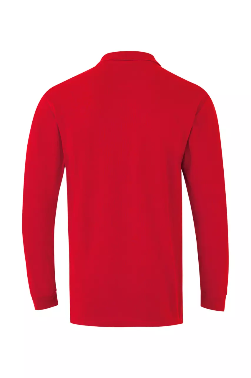 Velilla 105503-12, Long Sleeved Polo Shirt, Red, image 2, gallery thumbnail