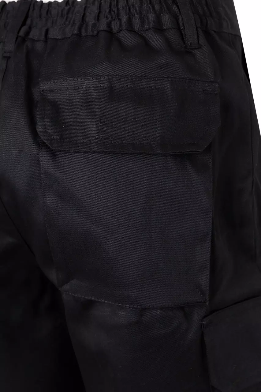 Velilla 344-00, Work Shorts, Black, image 4, gallery thumbnail