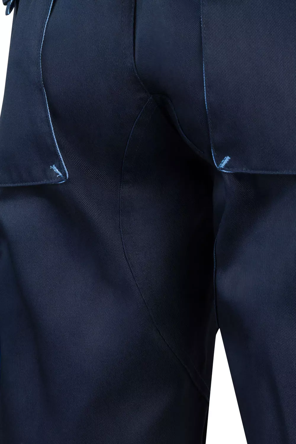 Velilla 103007-61-05, Work Shorts, Navy Blue/Sky Blue, image 5