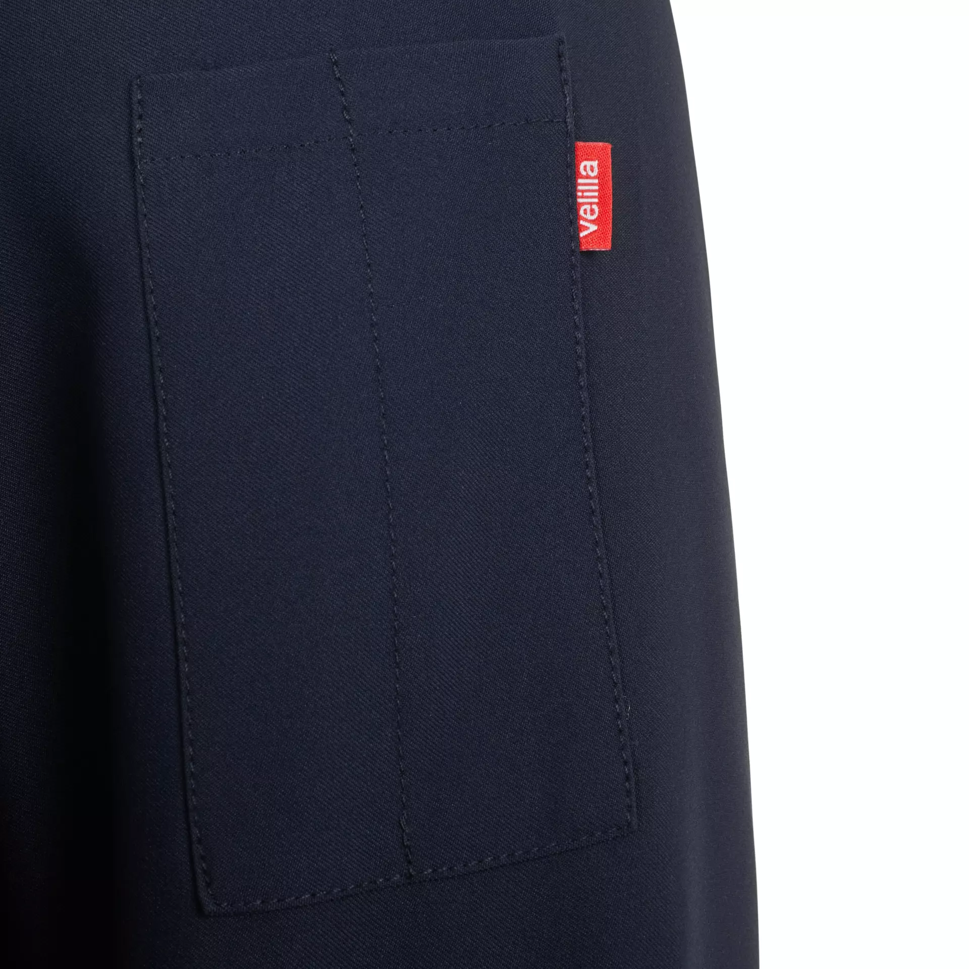 Velilla 405210-61, Long Sleeved Chef Jacket, Navy Blue, image 2