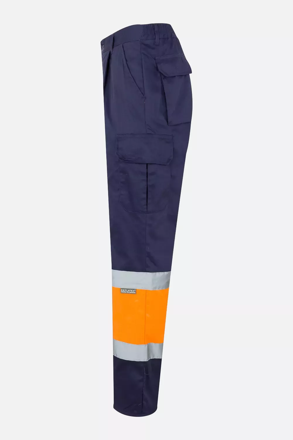 Velilla 0157-01-19, Warnschutz-Hose, Marineblau/Warnschutz-Orange, image 5