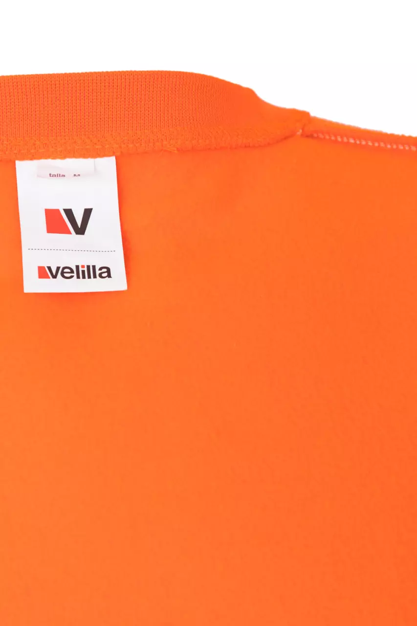 Velilla 105701-16, Work Sweatshirt, Orange, image 3, gallery thumbnail
