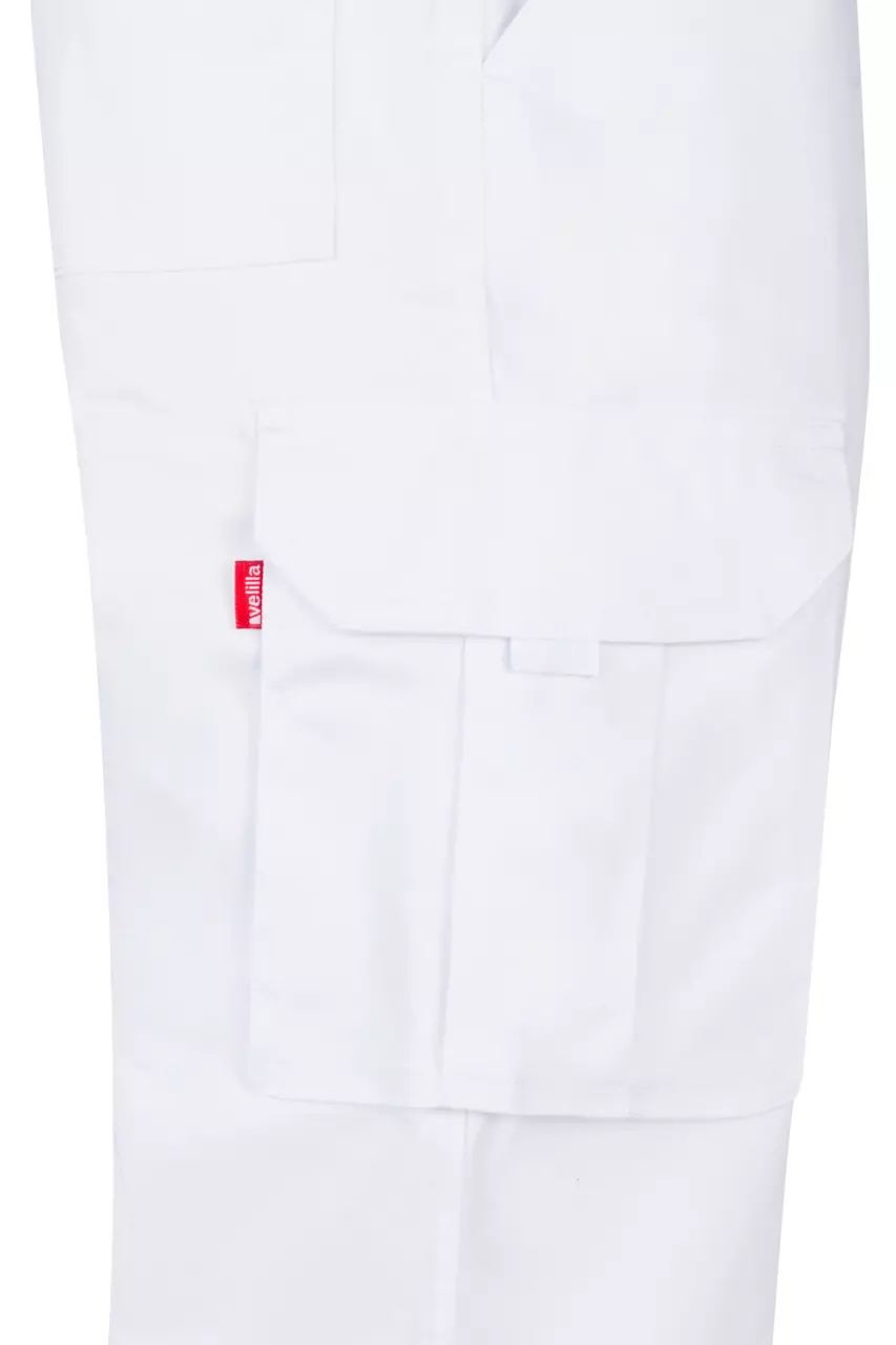 Velilla 103001-07, Work Trousers, White, image 4, gallery thumbnail