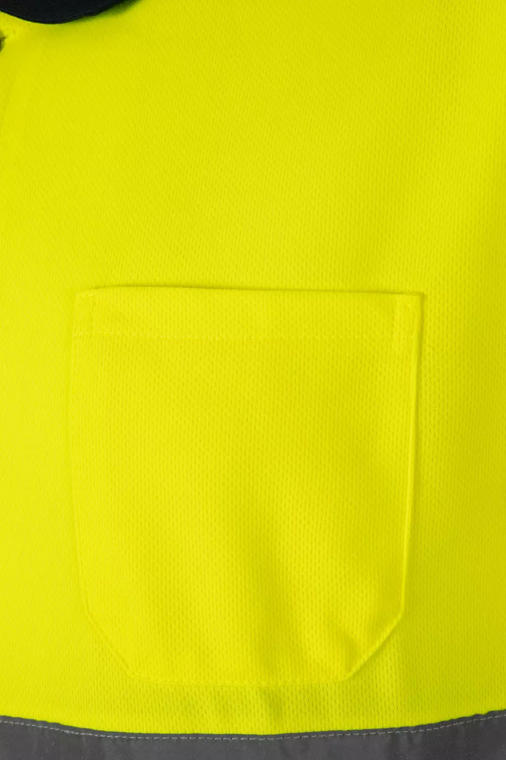 Velilla 305504-01-20, Warnschutz-Kurzarm-Poloshirt, Marineblau/Warngelb, image 2